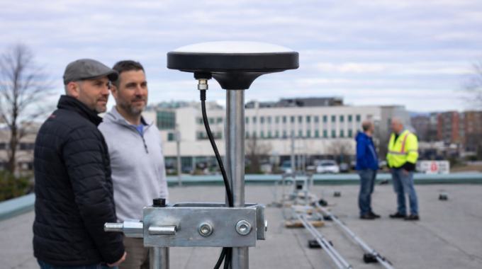 Carlson Vasco-B A45 Antenna on Rooftop